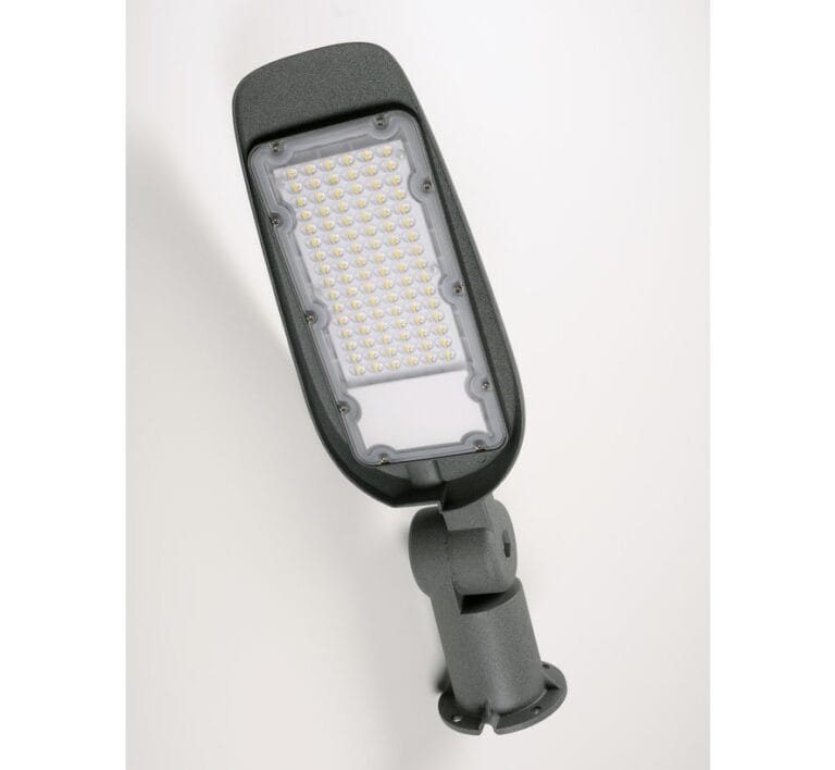 LED Straatlamp 30W met ingebouwde instelbare schemersensor – neutraal wit